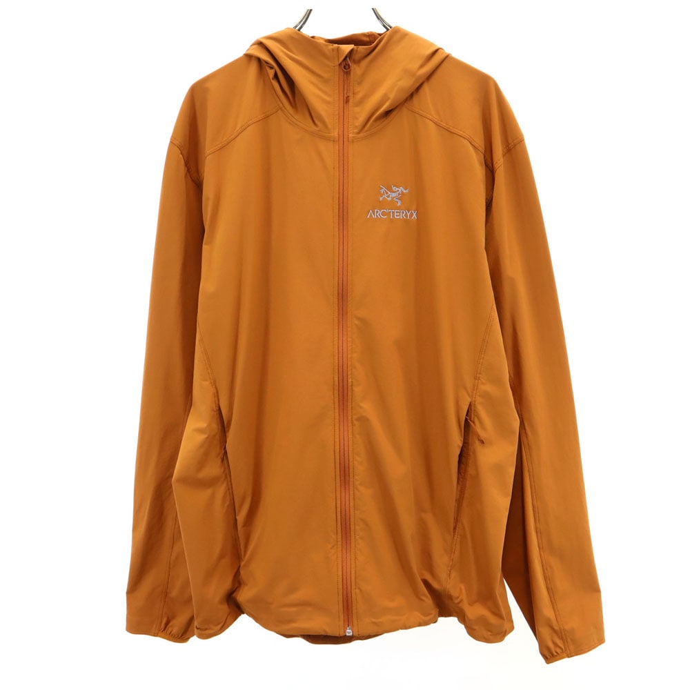 マウンテンパーカー S オレンジブラウン メンズ