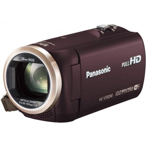 【中古】パナソニック Panasonic デジタルハイビジョンビデオカメラ 内蔵メモリー32GB ブラウン HC-V550M-T 27,972円