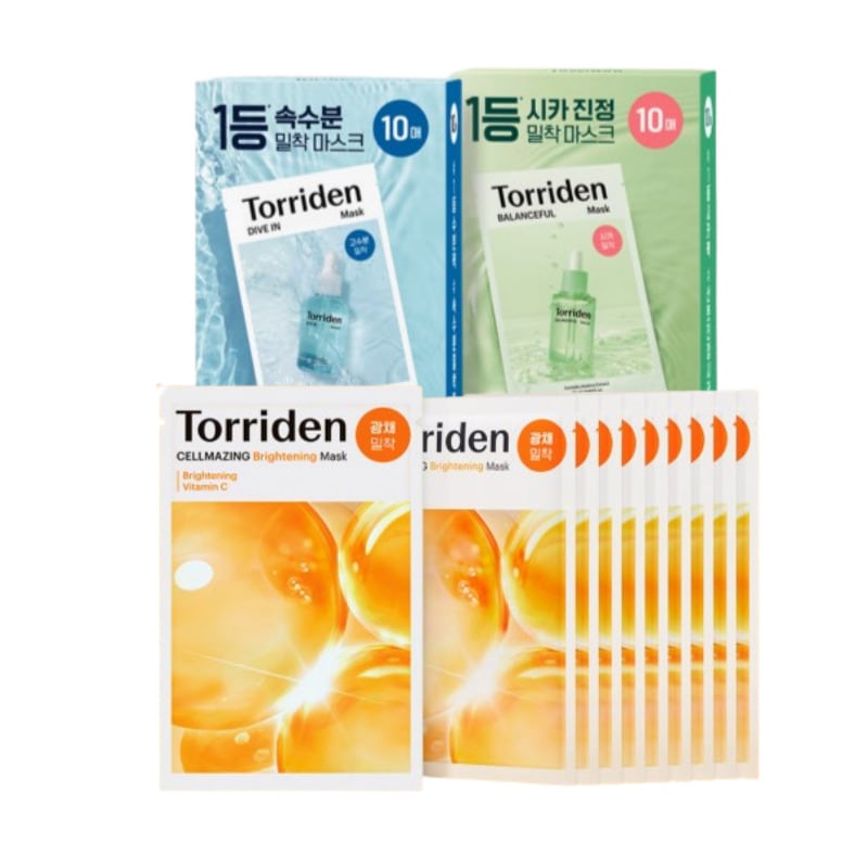 マスクパック 選り取り（ダイブイン&シカ&ビタから選択2）10+10 (計 20個入り)