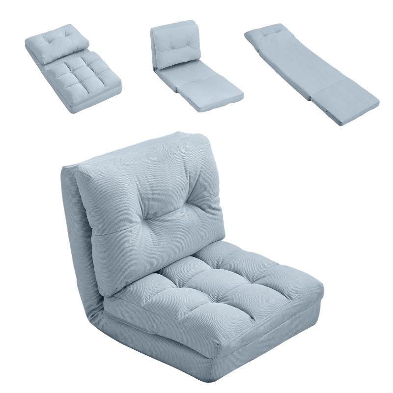 オーエスジェイ(OSJ) 座椅子ソファー リクライニング ハイバック 1人掛け 折りたたみ座椅子 ベッドになる可能