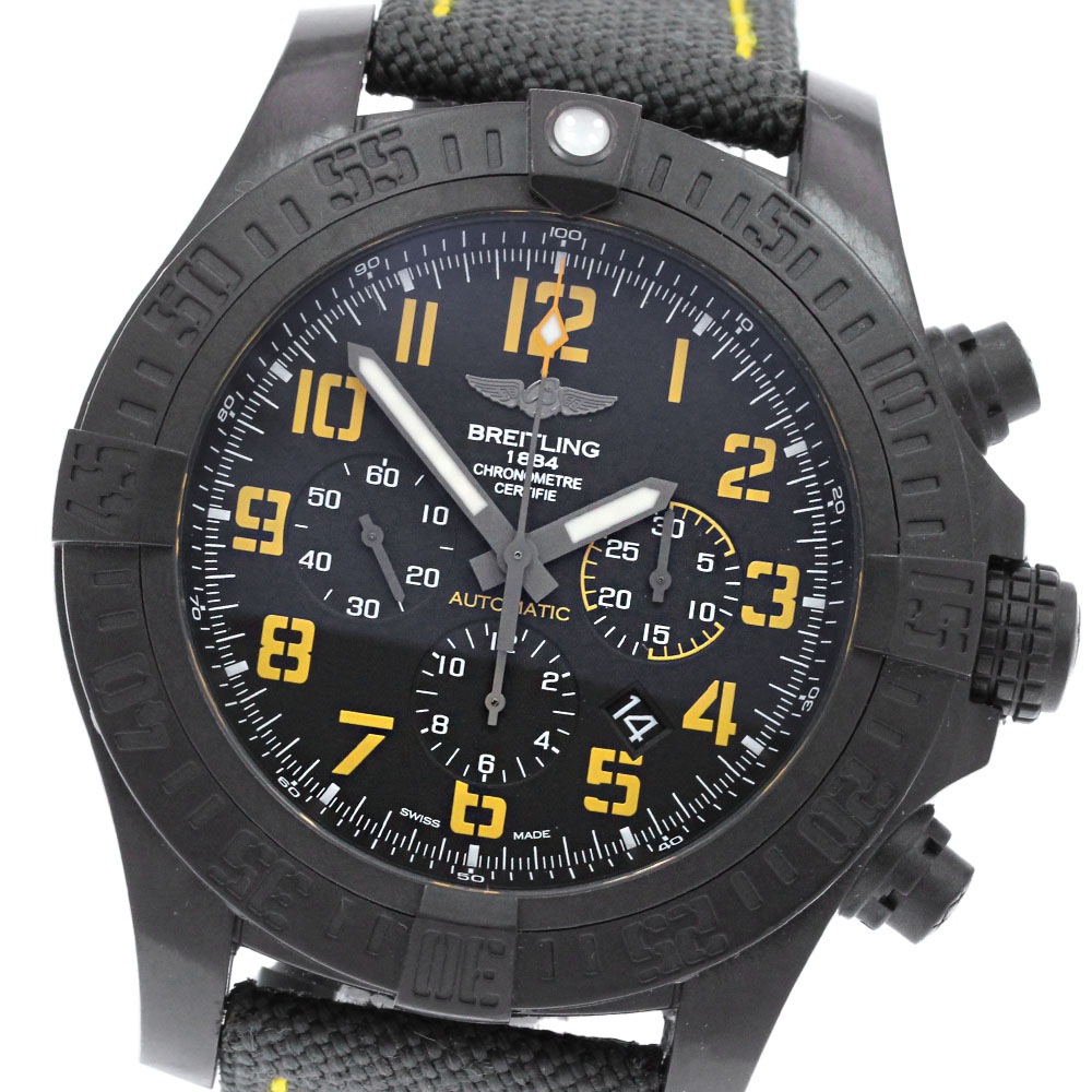 ブライトリング BREITLING XB0170 アベンジャー ハリケーン クロノグラフ 自動巻き メンズ 箱・保証書付き_848014【中古】