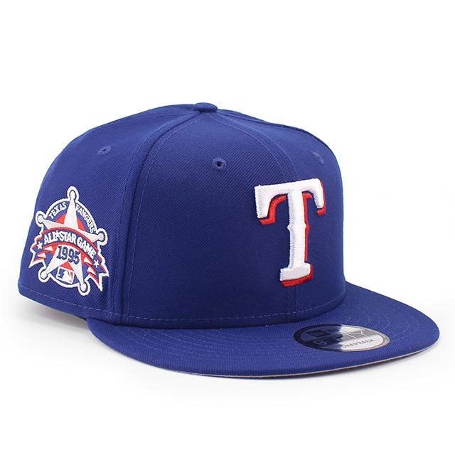 スナップバックキャップ 帽子 9fifty メンズ レディース MLB テキサス レンジャーズ フリーサイズ