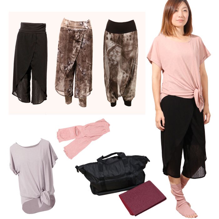 福袋 ヨガ ヨガウェア レディース かわいい おしゃれ ホットヨガ 上下セット ヨガラグ セット