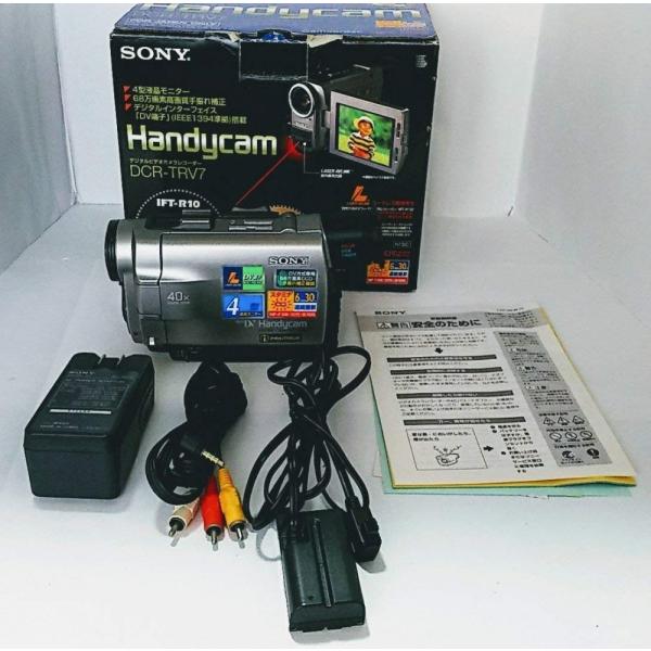 【中古】ソニー SONY DCR-TRV7 デジタルビデオカメラレコーダー　ハンディカム　ミニDV 45,800円