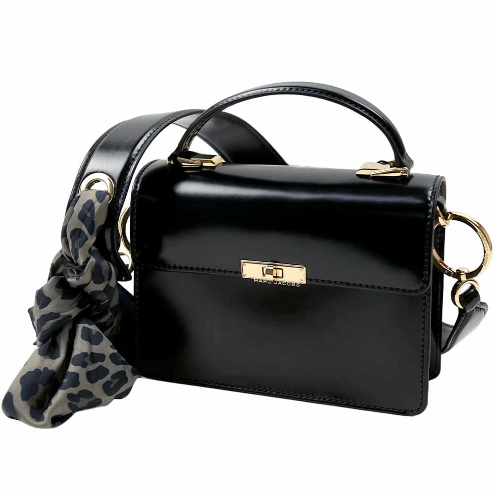 マークジェイコブス ショルダーバッグ レディース ハンドバック 肩掛け ブラック MARC JACOBS DOWNTOWN H950L01RE21 001 BLACK H950L01RE21-001