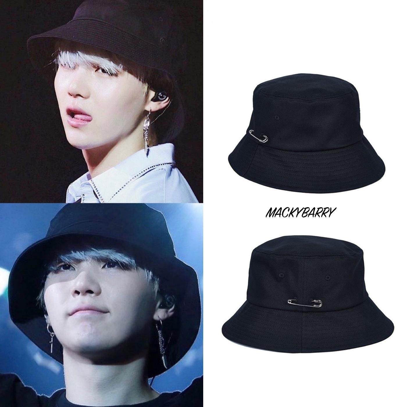 MCBRY BUCKET HAT BTS JUNGKOOK着用 EXO着用 KPOP バケットハット 男女共用 トレンド メンズ レディース 帽子 5,558円