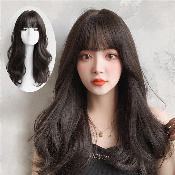 ウィッグ フルウィッグ ロングウィッグ 自然 ミディアムウィッグ カールウィッグ パーマ コスプレ ブラウン 茶髪 カール つけ毛 小顔 ハロウィン ハイトーンカラー パーティー ロリータ 原宿 女性