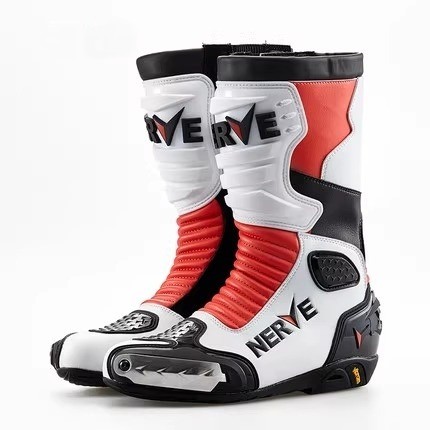 NERVEネフオートバイライディングシューズ男性用バイクレーシングオフロードブーツ四季ライダー装備夏季NV003