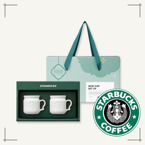 STARBUCKS公式 ミニカップセット porcelain-free mini cup set (2P)