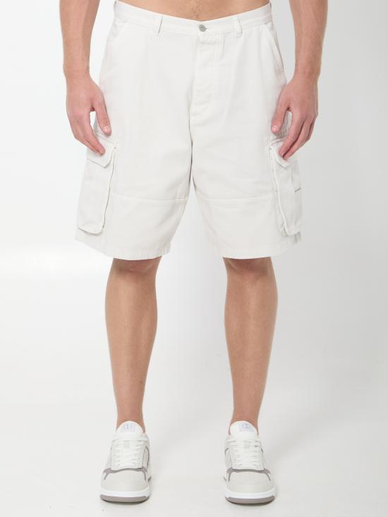 DIOR Men Shorts 683D183 WHITE