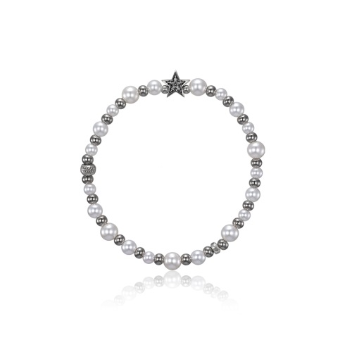 【SCUDO】 White Pearl Sea Star Beads 正規品