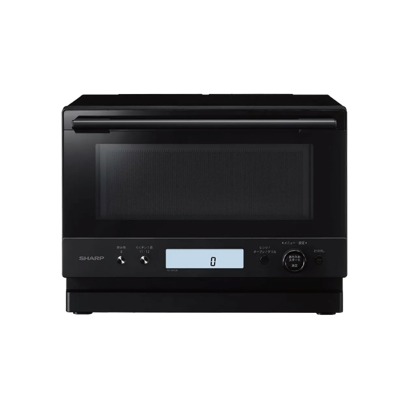 SHARP シャープ オーブンレンジ RE-WF236-B 省スペース設置 角皿スチーム 23L ブラック