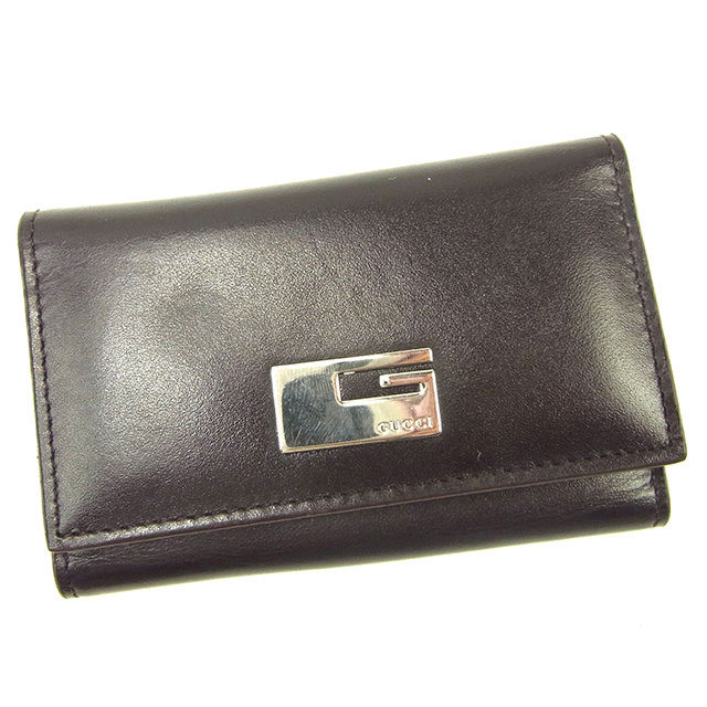 キーケース 6連キーケース ブラウン 中古