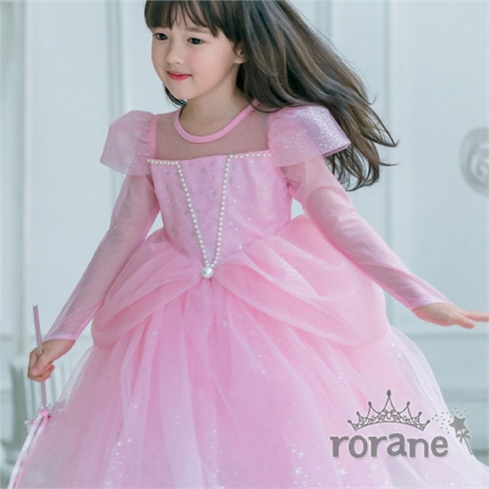 ロラネハロウィン幼児オーロラプリンセスドレス