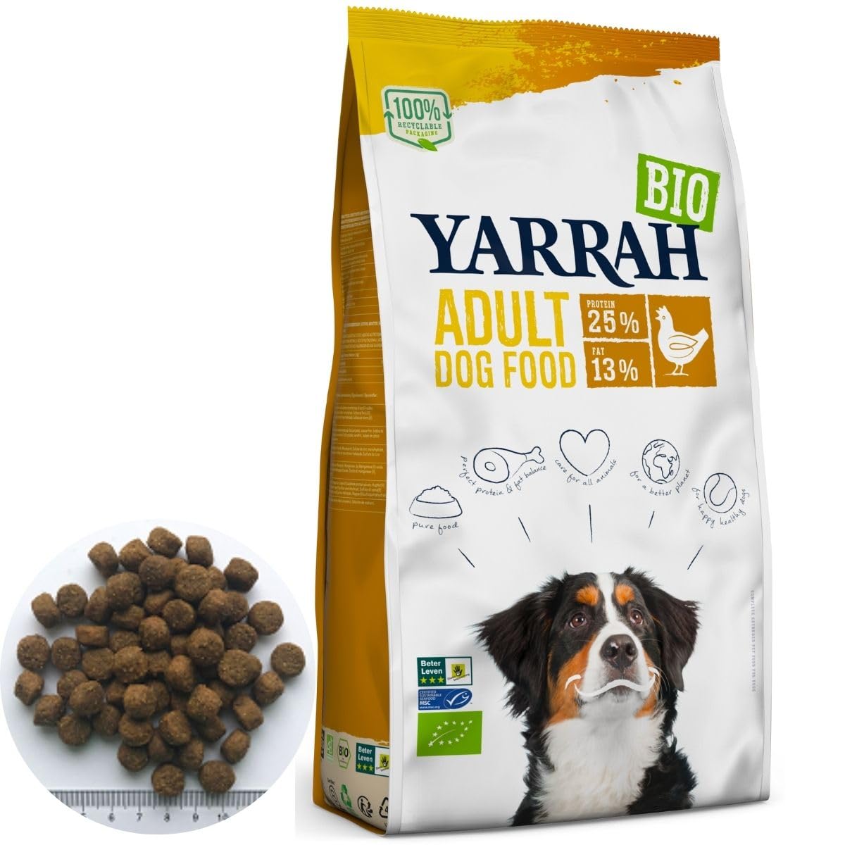 YARRAH ヤラー オーガニックドッグフードチキン 犬用 2kg 5,994円