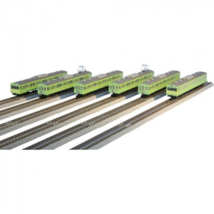 国鉄103系 ウグイス警戒色 関西本線タイプ 6両セット T022-11 14,215円