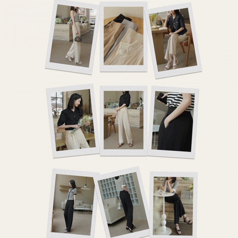 クリック&ファニージプリークールワイドスラックス [SMLサイズ]