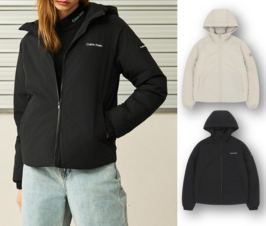 Womens Woven Wellon Padded Jacket