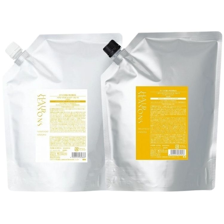 各1個セット デミ コスメティクス ヘアシーズンズ シャンプー スムース 2000ml + ヘアシーズンズ トリートメント スムース 2000g セット 詰替用 業務用
