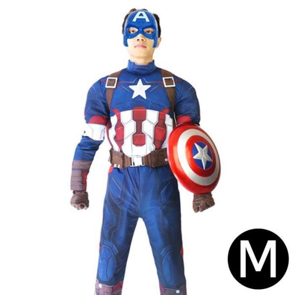 キャプテンアメリカ 先生 コスチューム（大人用）(M)