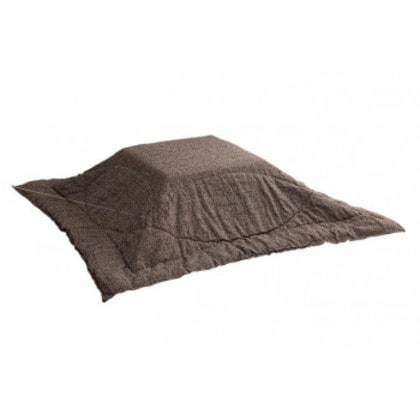 こたつ布団 正方形 掛け単品 「ラウル」 ベージュ 約205×205cm 1181500020311