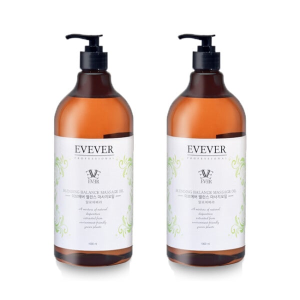 (レディ)イブエバー アロエベラ バランス ブレンディング マッサージオイル 1000ml 2個 大容量