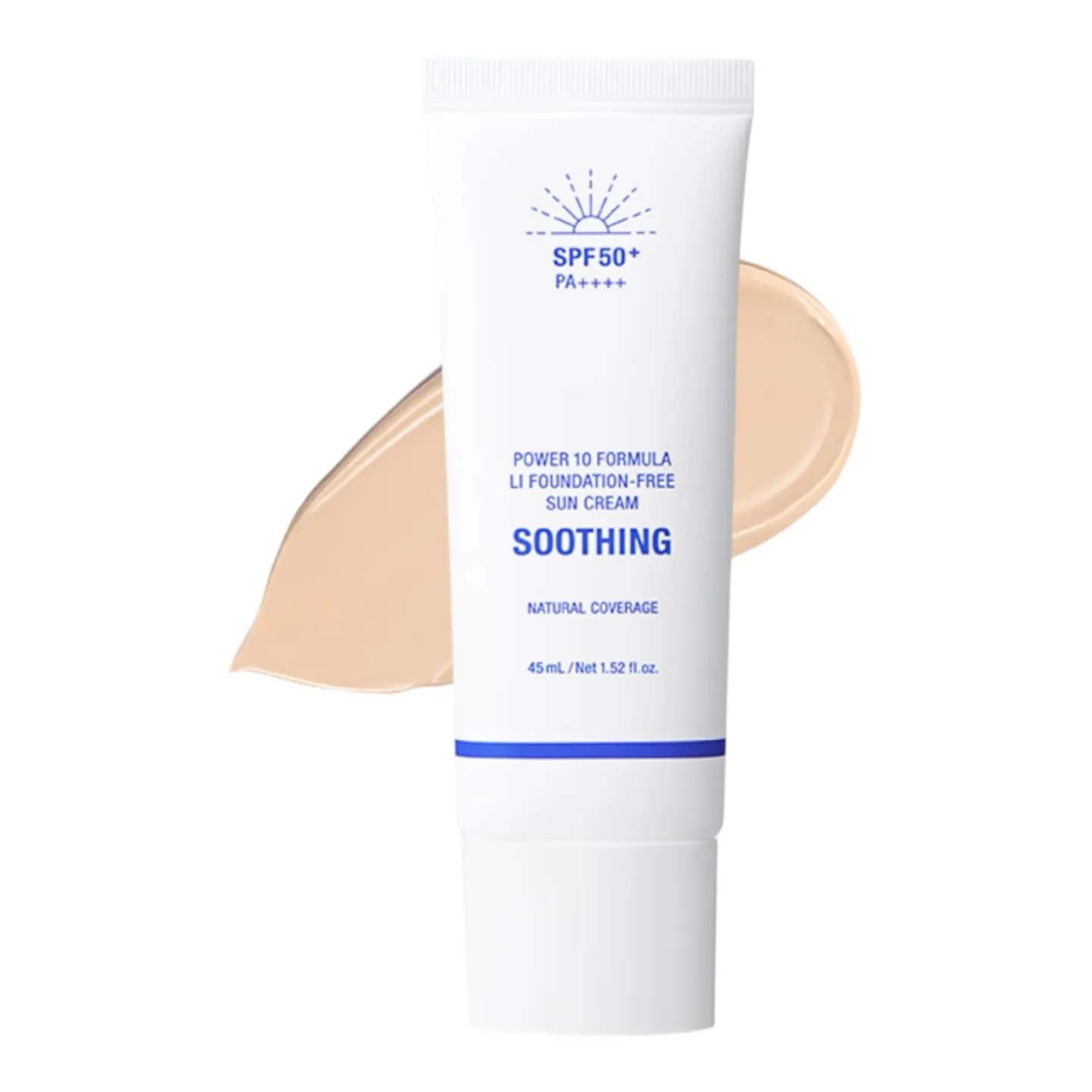 パワー10 甘草 パデフリー 日焼け止め SPF50+PA++++