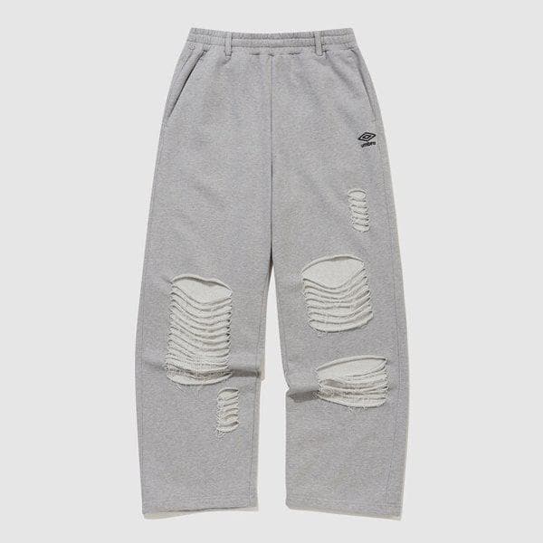 ウーマンズ デメージ スウェット パンツ (MGR)H. GREY UR122CFP13 MGR0