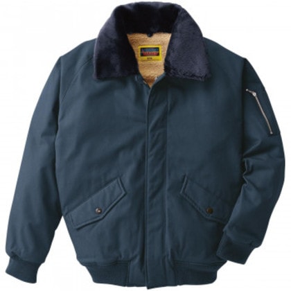 桑和 3500 フライトブルゾン Lサイズ ネイビー(1) ProtectWinter