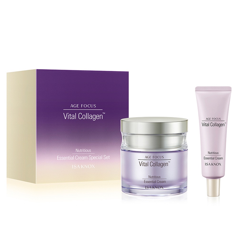 AGE FOCUS Vital Collagen CREAM SET 新商品 韓国化粧品 機能性化粧品 贈り物 企画商品 スキンケア 肌の弾力 ヒョド 肌の水分 保湿 SKINCARE