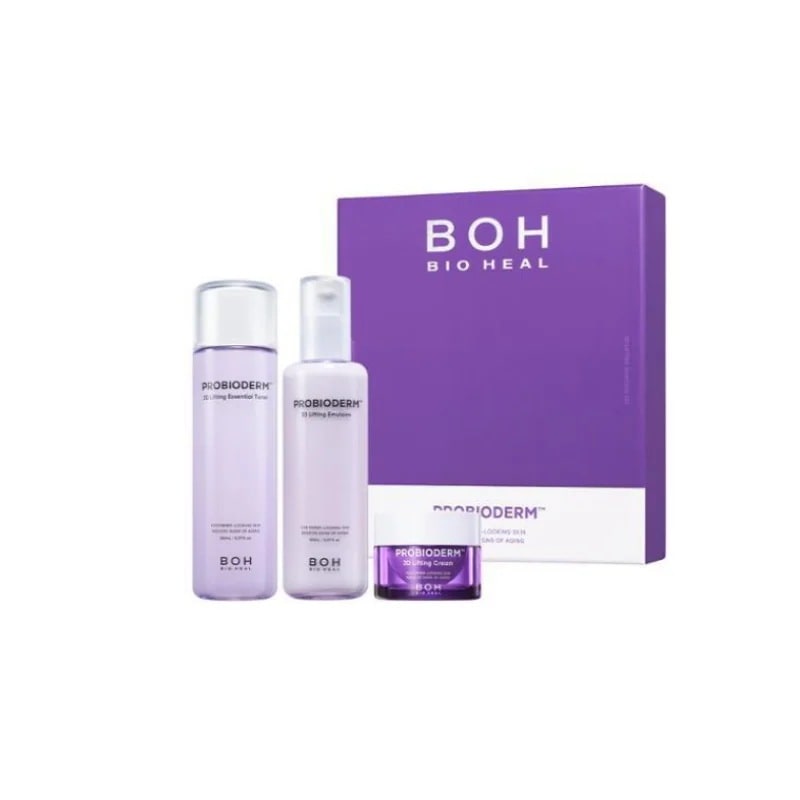 [NEW] プロバイオダム 3Dリフティング スキンケア3種 (エッセンシャル トナー 150ml+エマルジョン 150ml+クリーム 15ml)