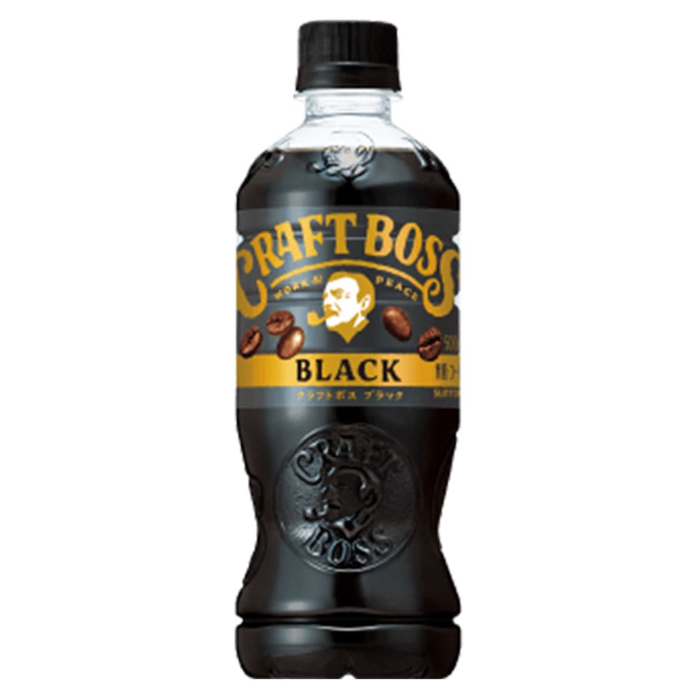 【送料無料】2ケース販売 サントリー BOSS クラフトボス ブラック 500ml48本