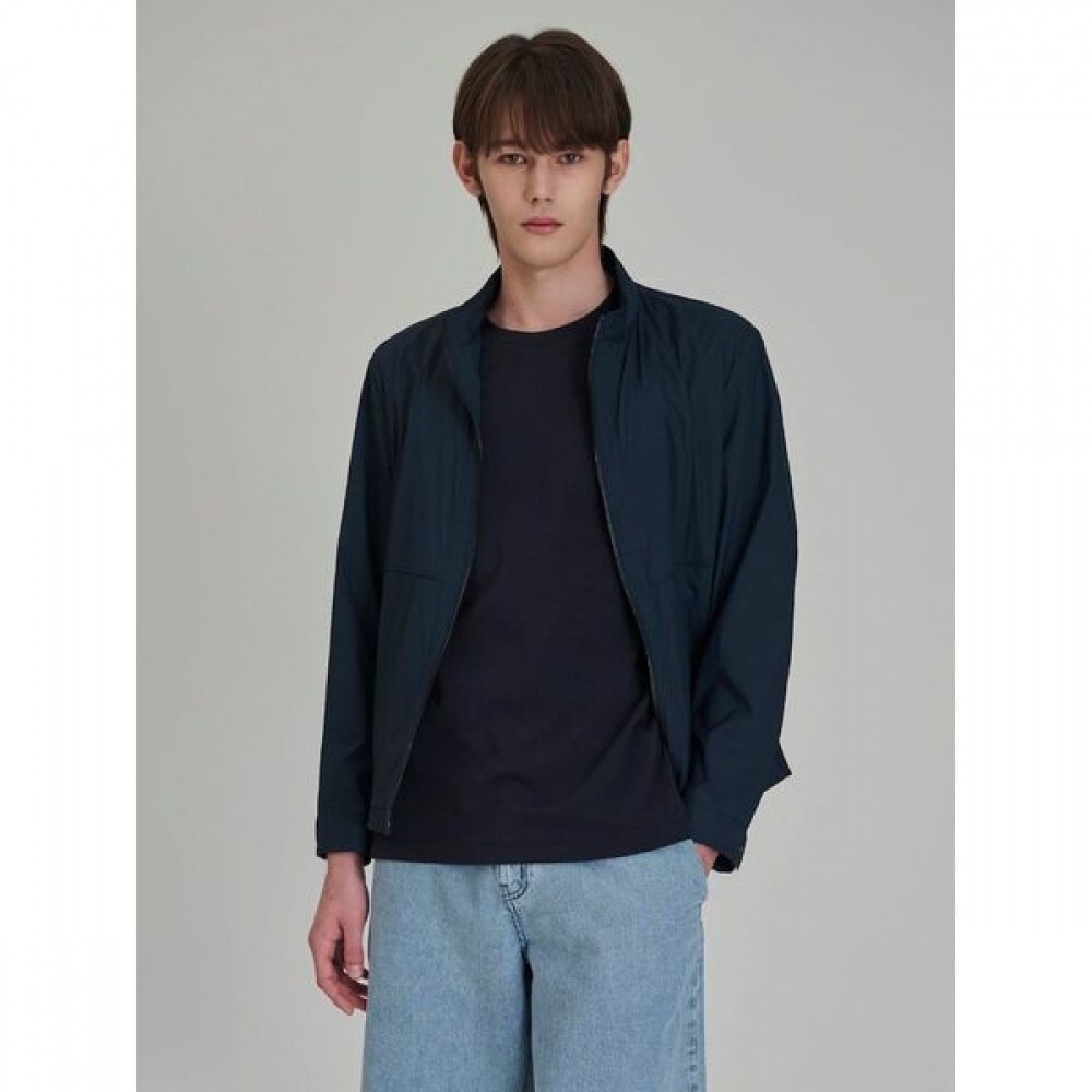 [ロガディス] 軽量ナイロンストレッチサマーブルゾンブルー (RY5339P06P)