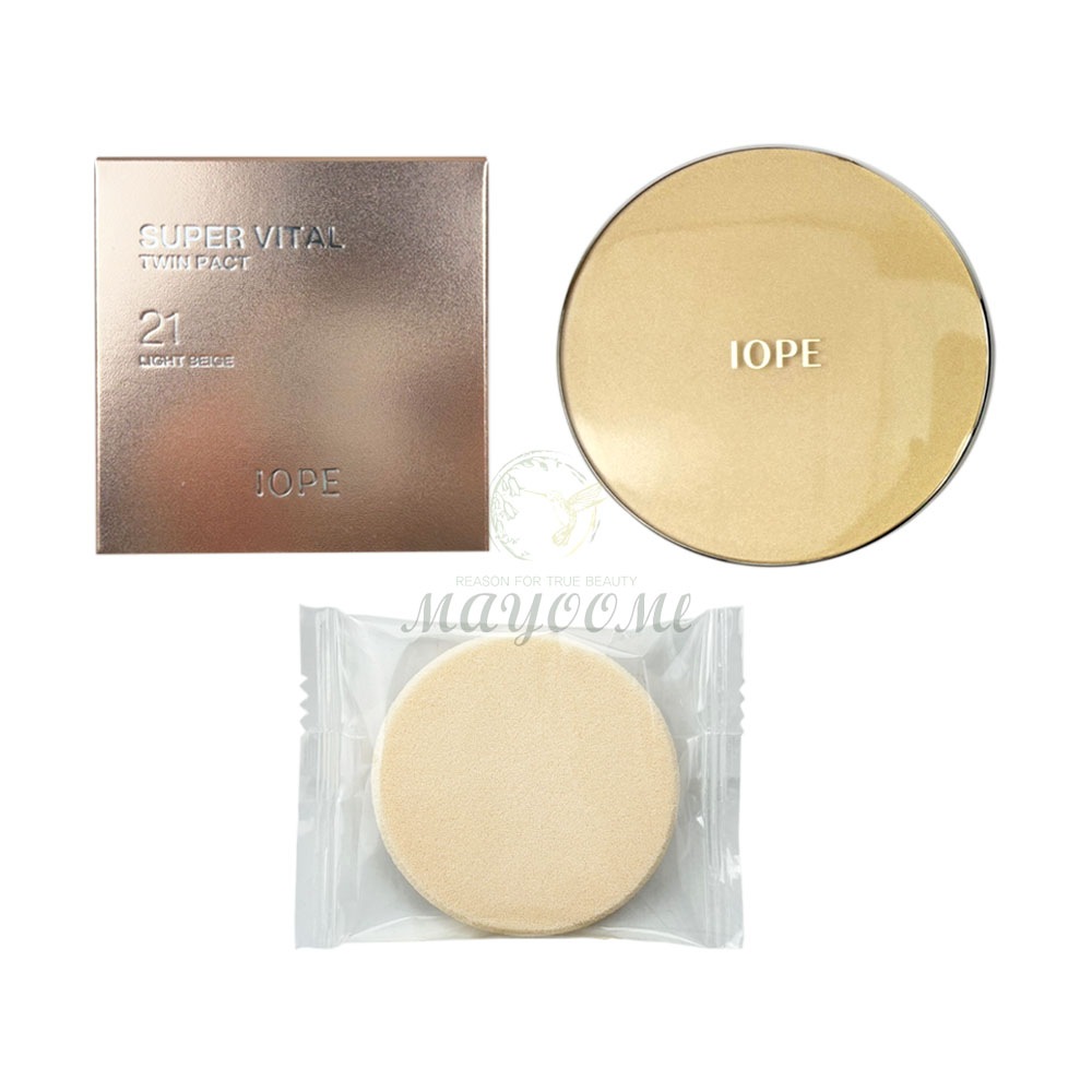 【NEW】スーパーバイタル ツインパクト SPF32/PA+++ 12g【本品+パフ2種】