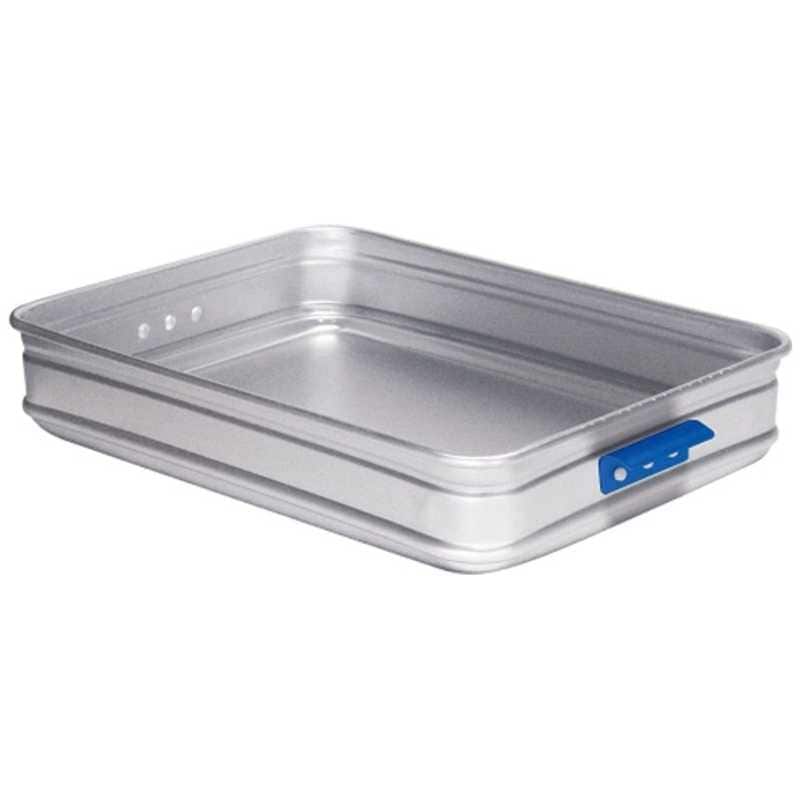 アカオアルミ　アルミ カラーハンドルばんじゅう 大 80 (板取手)青 　ABVB402