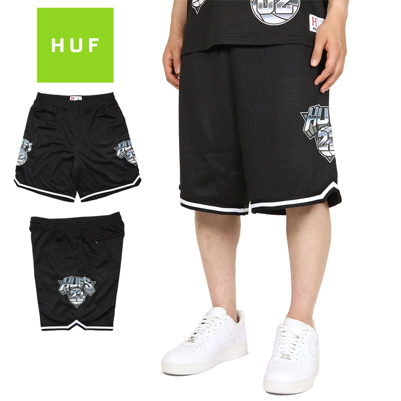 HUF パンツ ショートパンツ ハーフパンツ バスケット ショーツ メンズ PT00226