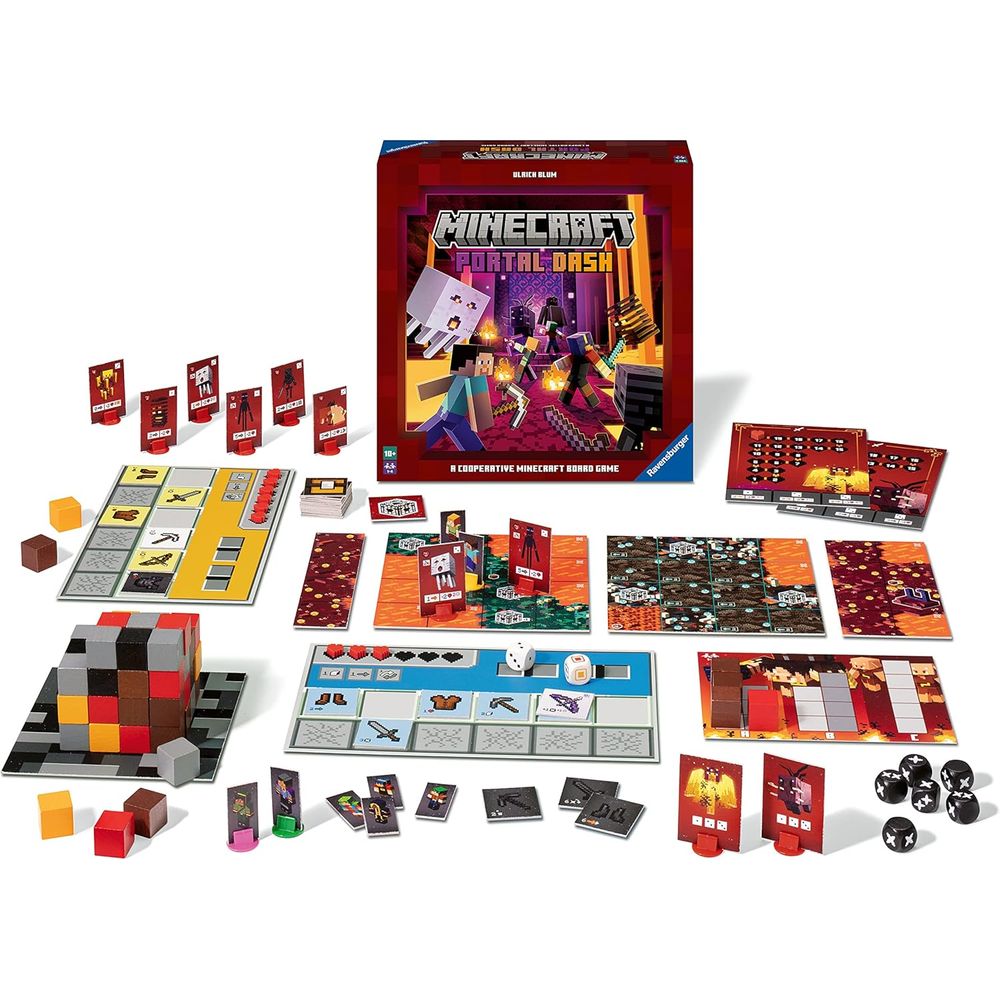 ブリオジャパン ボードゲーム マインクラフト:ポータル/ダッシュ 日本語説明書付 27471 0 10歳以上 パーティゲーム