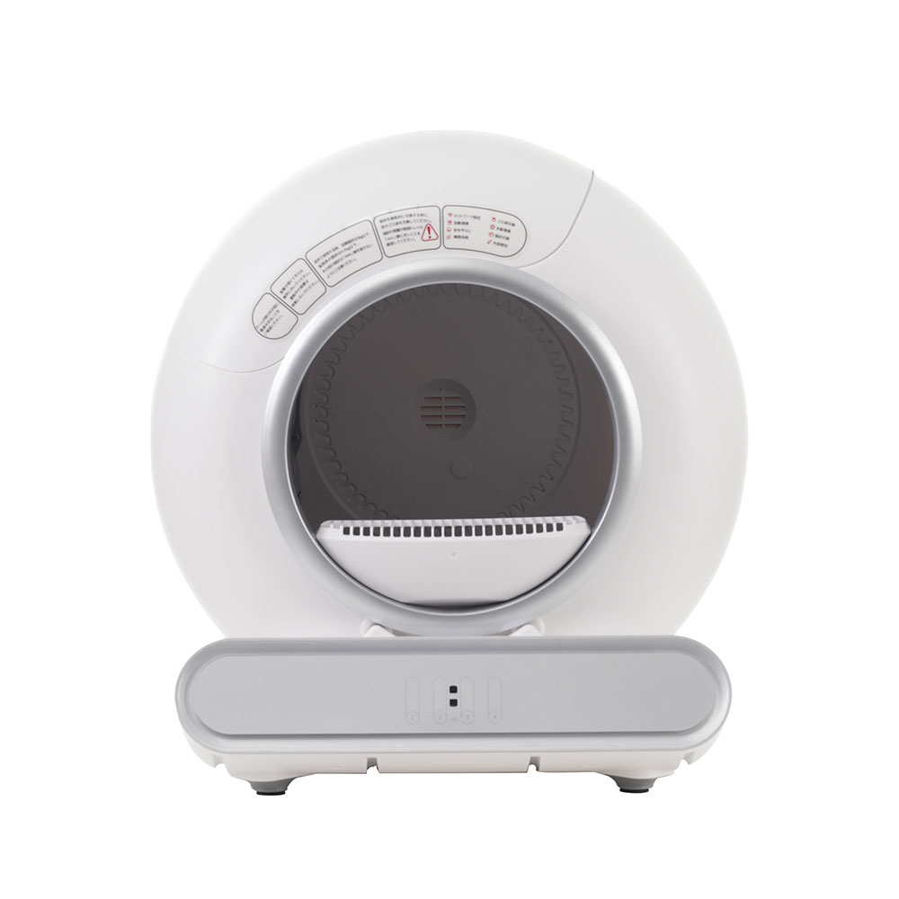 自動ネコトイレ 猫 トイレ 猫用 猫トイレ 自動 清掃 重量センサー 安全 多頭飼い 大容量 留守番 脱臭 猫砂 掃除 飛び散り防止 スマホ アプリ 遠隔操作 ペット 家電 お手入れ簡単 静音 おしゃ猫砂