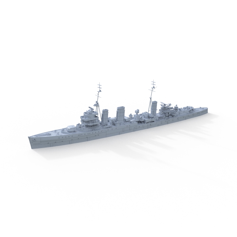 SSMODEL 1/700 SSC700607 軍事モデル第二次世界大戦イギリスエメラルド(E級)進取号(D 52) 1944巡洋艦