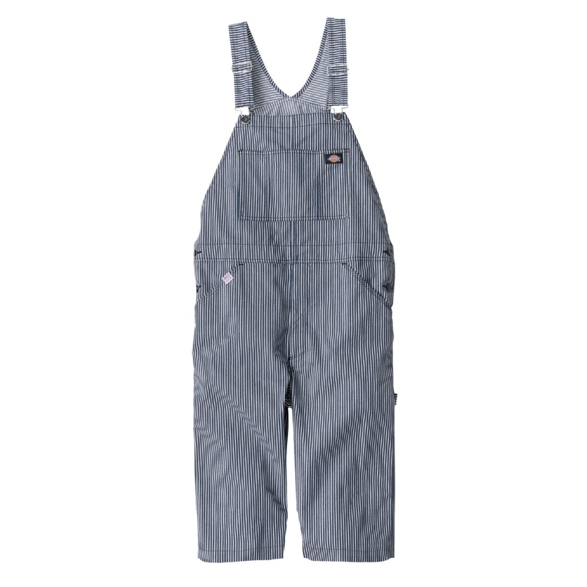 Dickies ディッキーズ ストレッチヒッコリー オーバーオール ショート丈 ネイビー XL D-7103 つなぎ 接触冷感 夏 春 コーコス信岡 5,789円