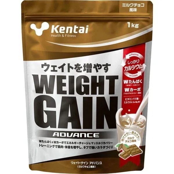 ケンタイ ウエイトゲインアドバンス ミルクチョコ風味 1kg