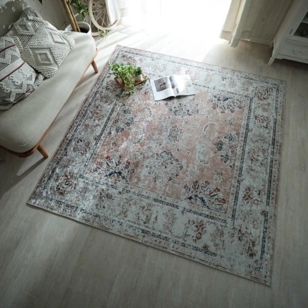 ラグ ヴィンテージプリントラグ カミーナ 190240cm