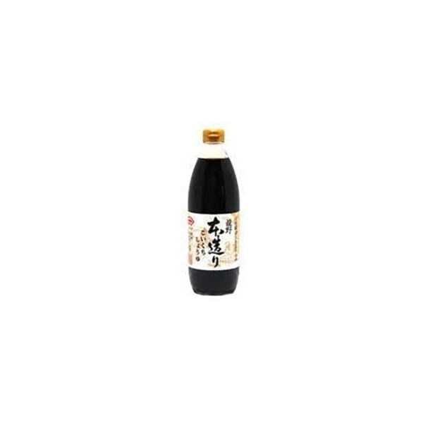 末廣醤油 本造り醤油 濃口 500ml x12 メーカー直送