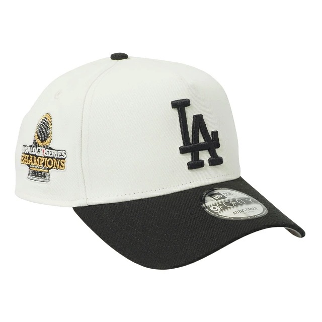 [即納]USモデル NEWERA ニューエラ 9FORTY A-FRAME Aフレーム LOS ANGELES DODGERS 2024 ワールドシリーズ優勝 World Series Champi