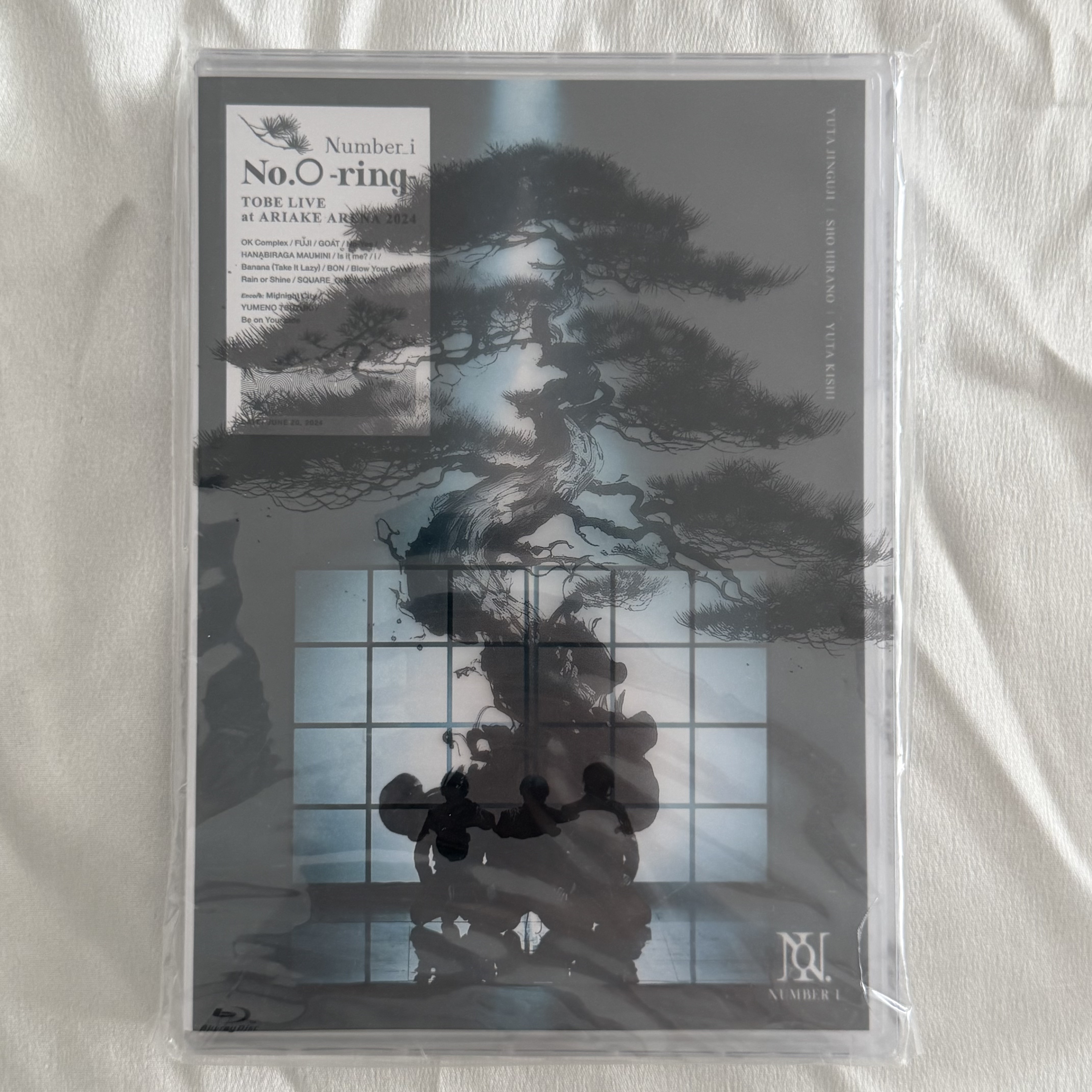 Number_i TOBE LIVE at ARIAKE ARENA 2024 No.O -ring- 初回生産限定盤 Blu-ray