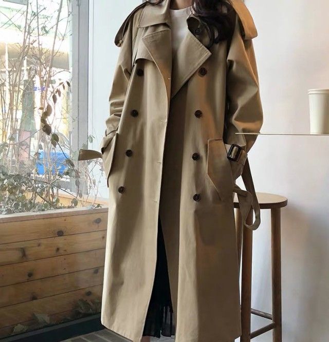 特別仕様トレンチコート レディースはアウター 春秋 ロングコート コート ロング丈 ボリューム袖 ウエストベルト 大きいサイズ 3L 小さいサイズ ウエストマーク おしゃれ シン 5,095円