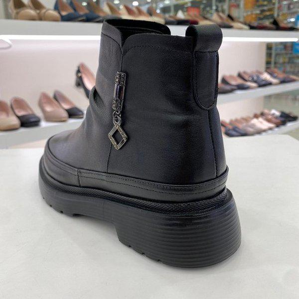 女性プリーツファーアンクルブーツEQCWSB669BK HSYP5A GN