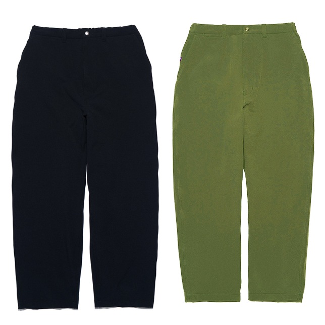 パープルレーベル ストレッチツイルワイドテーパードフィールドパンツ NT5359N