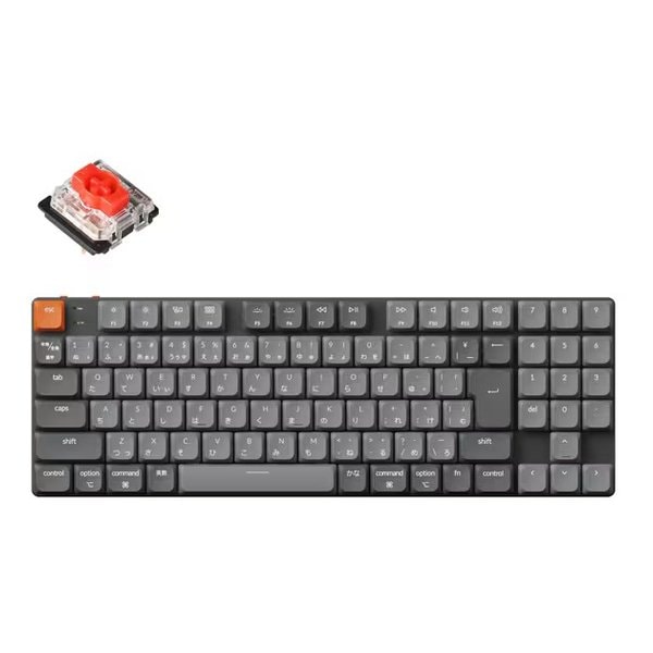 K13 Max QMK/VIA ワイヤレスカスタムメカニカルキーボード JIS配列 80% 赤軸 K13M-A1-JIS