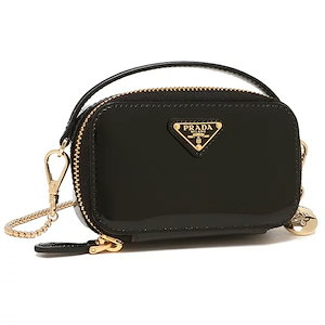 プラダ フラットポーチ/コスメポーチ PRADA たどたどしい 化粧ポーチ VELA/ナイロン ブラック【中古】